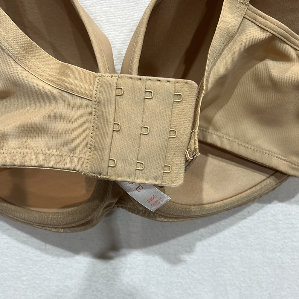 Cacique Women's Tan Bra size 38 DD - Picture 5 of 8